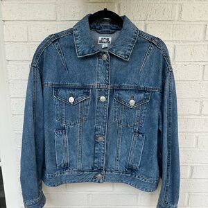 Women's Oversized Jean Jacket